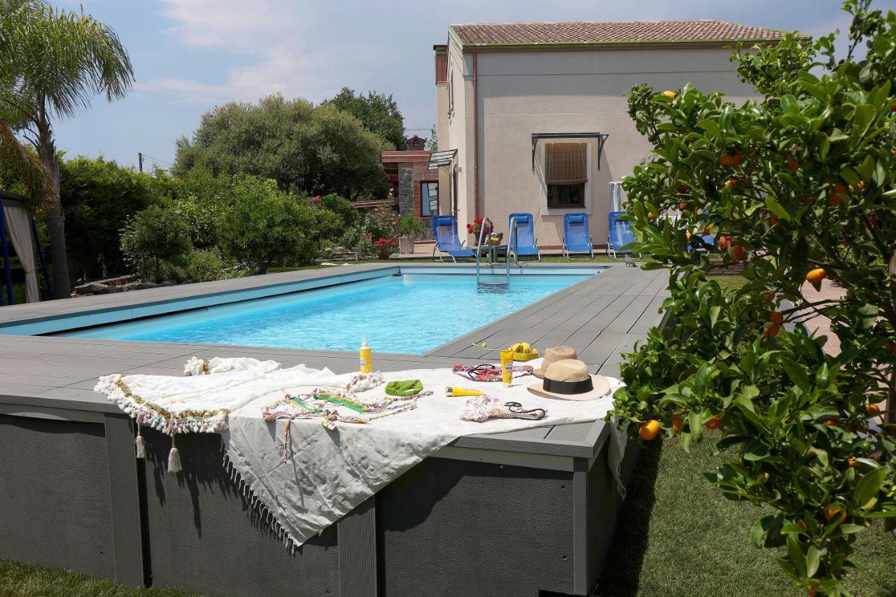 Villa Casa Delle Foglie San Giovanni La Punta Exterior foto